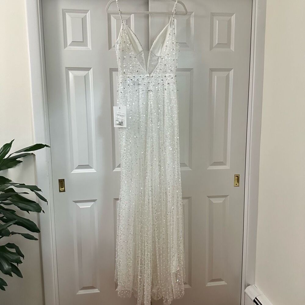 Mac Duggal Embellish Corset Long Formal Dress size4 - Picture 5 of 14